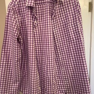 Bonobos Slim Fit small purple poplin